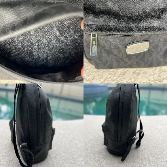 Michael Kors Black Backpack - Picture 6 of 14